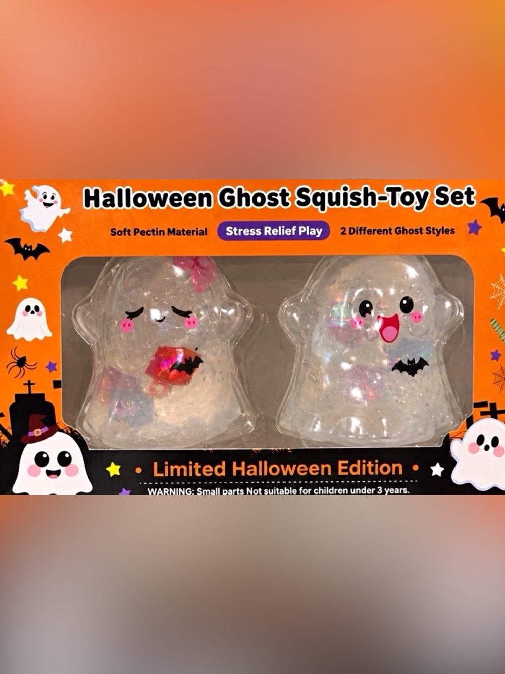 Halloween ghost squishies